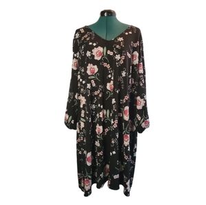 Kaari Blue Floral Dress